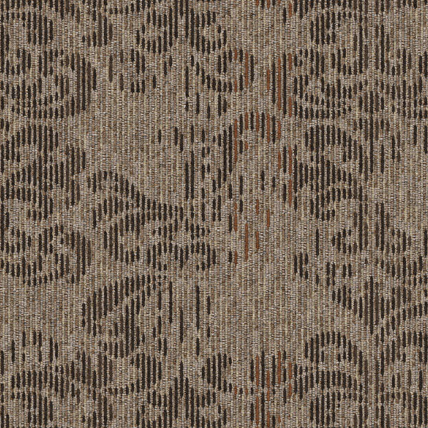 Interface Vintage - Ornate / Bouclée / 50 cm x 50 cm / Gris