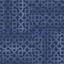 Interface Eastern Delights - Lattice / Bouclée / 50 cm x 50 cm / Bleu / 1