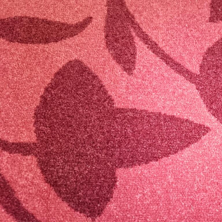 Interface Palette 2000 / Velour / 50 cm x 50 cm / Rouge