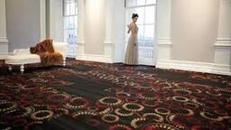 Interface Buta Folklore / Bouclée / 50 cm x 50 cm / Gris