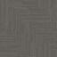 Interface World Woven 880 / Bouclée / 25 cm x 100 cm / Gris / 2
