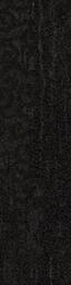 Interface Narratives 230 planks / Bouclée / 25 cm x 100 cm / Noir