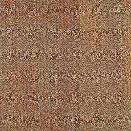 Interface Entropy II / Bouclée / 50 cm x 50 cm / Orange