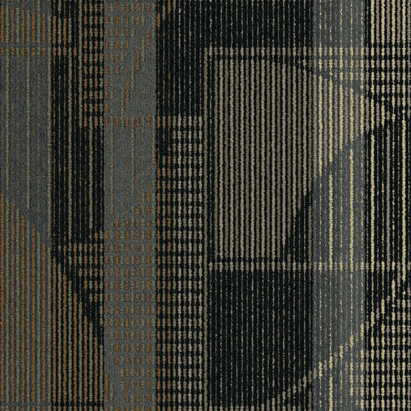 Interface Yuton 101 / Bouclée / 50 cm x 50 cm / Marron