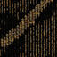 Interface Etruria / Bouclée / 50 cm x 50 cm / Noir / 2