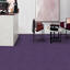 Interface Heuga 727 / Bouclée / 50 cm x 50 cm / Violet / 3