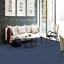 Interface Heuga 727 / Bouclée / 50 cm x 50 cm / Bleu / 3
