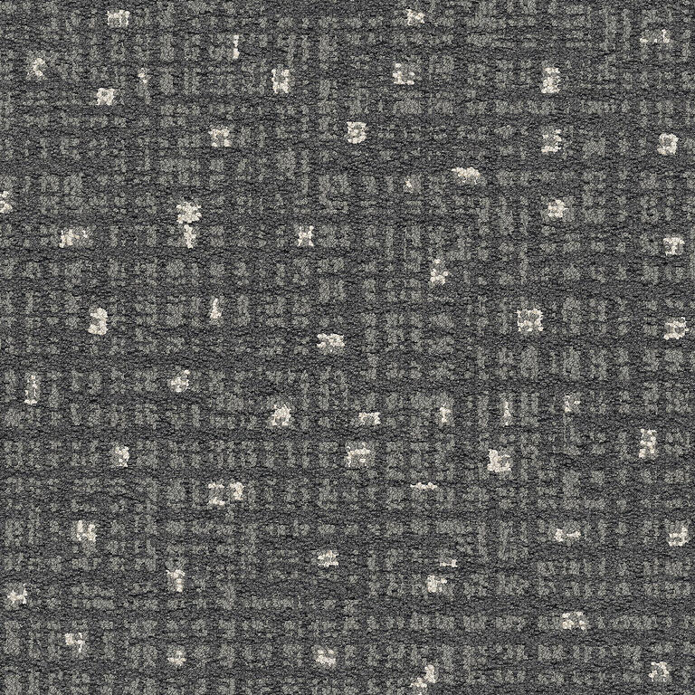 Interface Positive Spin / Bouclée / 50 cm x 50 cm / Noir, Gris