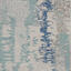 Interface Upon Common Ground / Bouclée / 25 cm x 100 cm / Bleu, Beige
