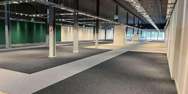 Sol de salon - disponible en 1x1m | Catégorie phare de dalles de moquette