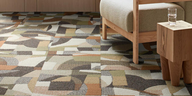 Salon - chaleureux et accueillant | Catégorie phare de dalles de moquette